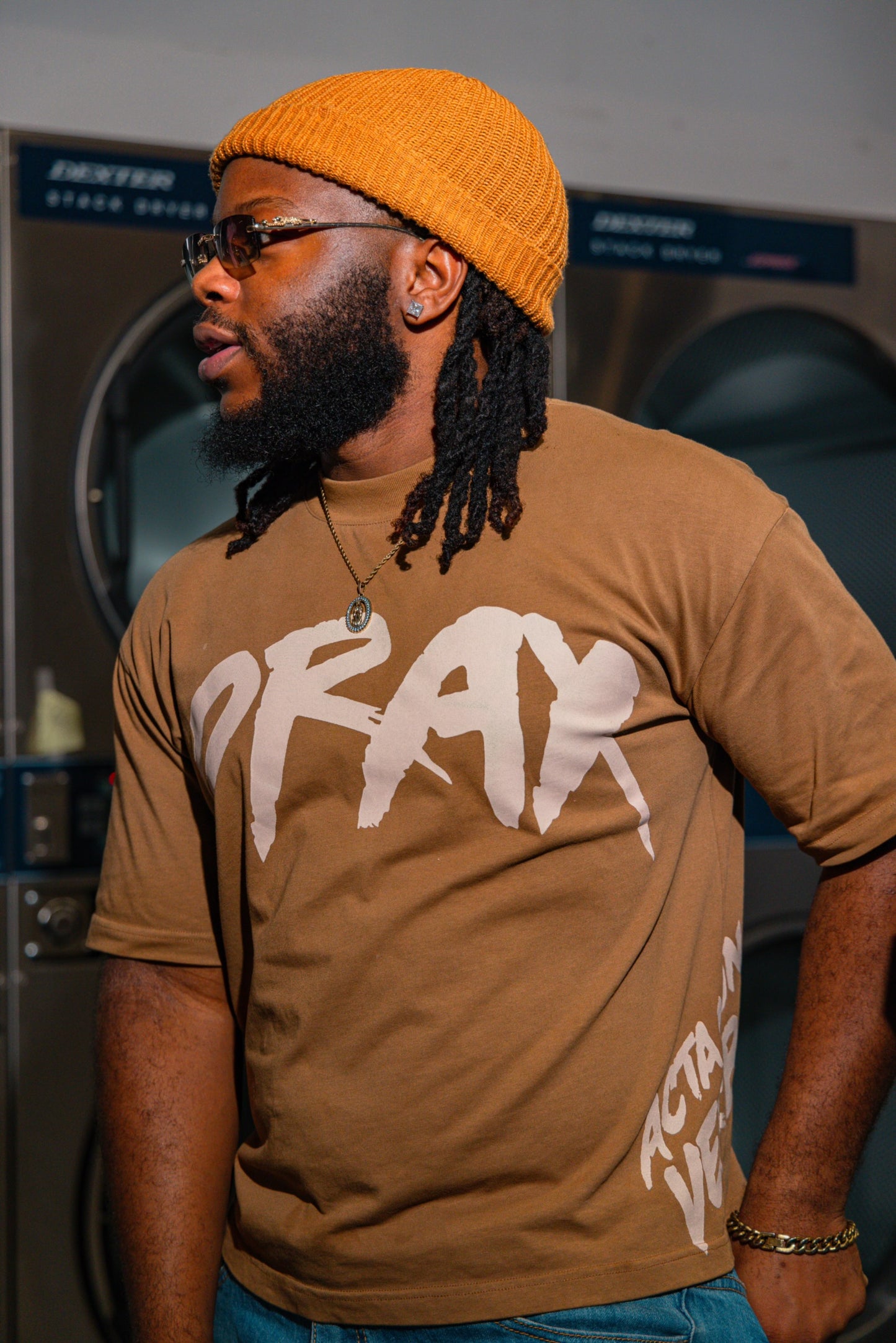 ANV T-SHIRT (BROWN)